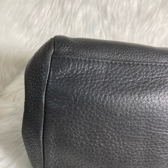 Tory Burch Black Leather Harper Tote Bag - Picture 7 of 11